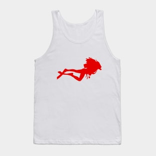 Female Diver Tank Top